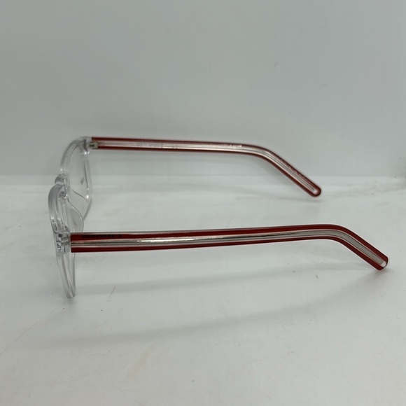 Converse CV5027Y (CHILDREN'S) Eyeglasses Frames 62-17-140. Clear/Red Arms. NWT - Picture 4 of 6